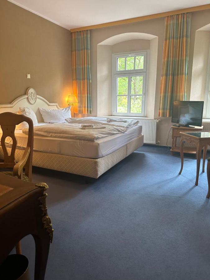 Hotel Bodeblick Thale Esterno foto