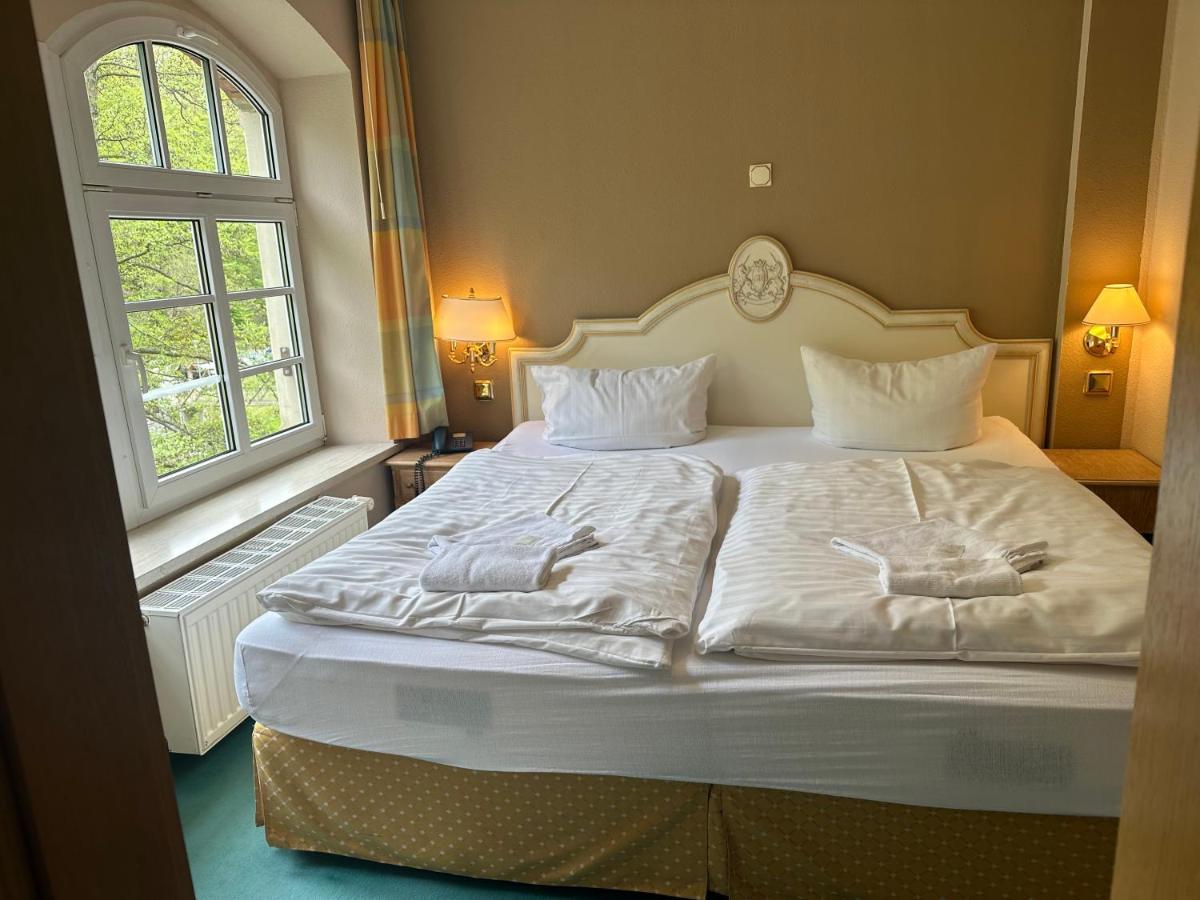 Hotel Bodeblick Thale Esterno foto