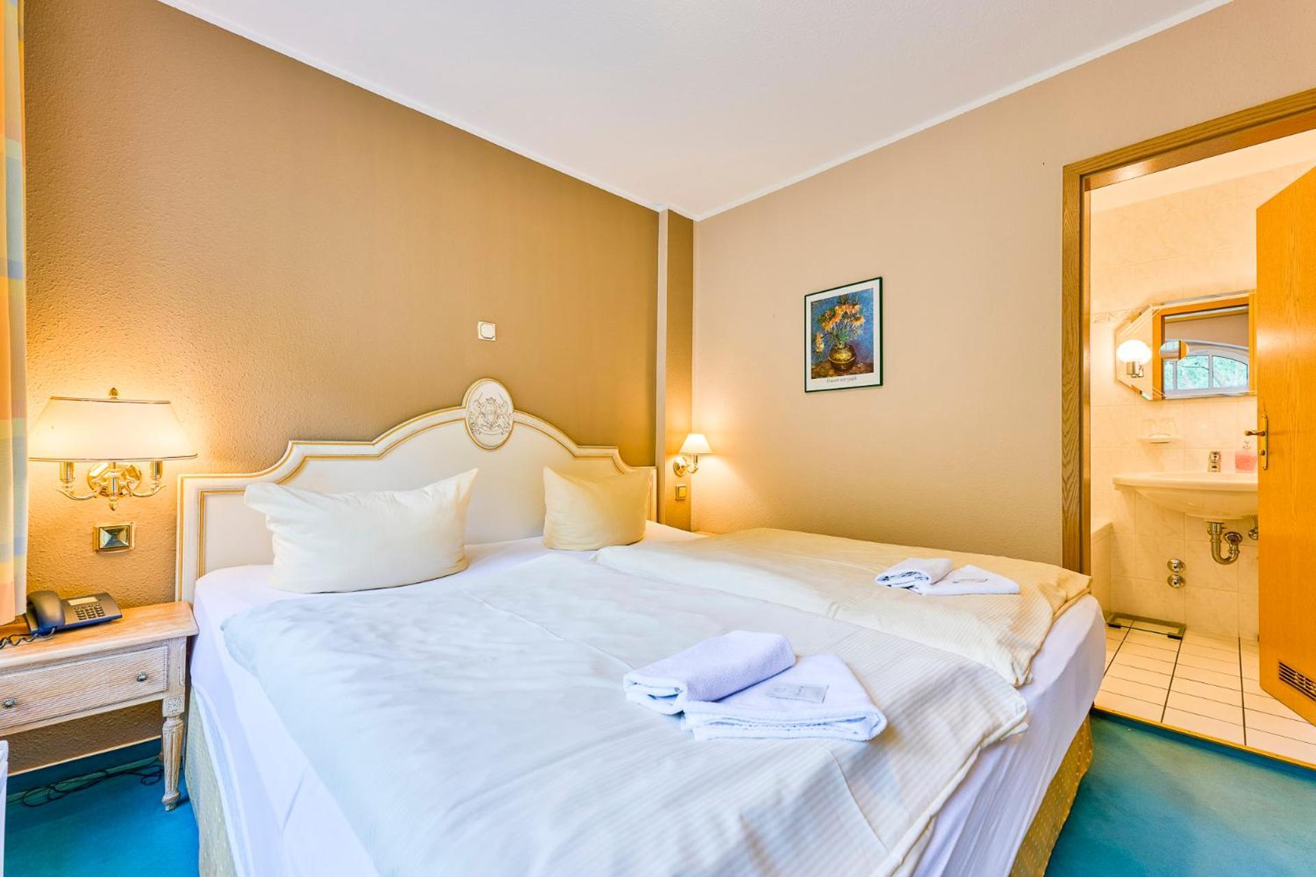 Hotel Bodeblick Thale Esterno foto