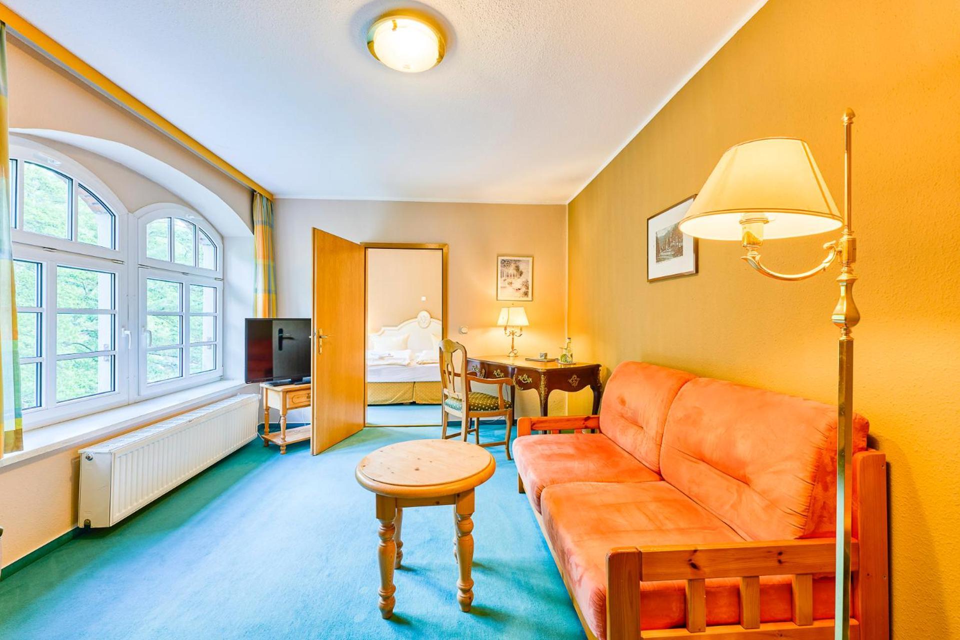 Hotel Bodeblick Thale Esterno foto