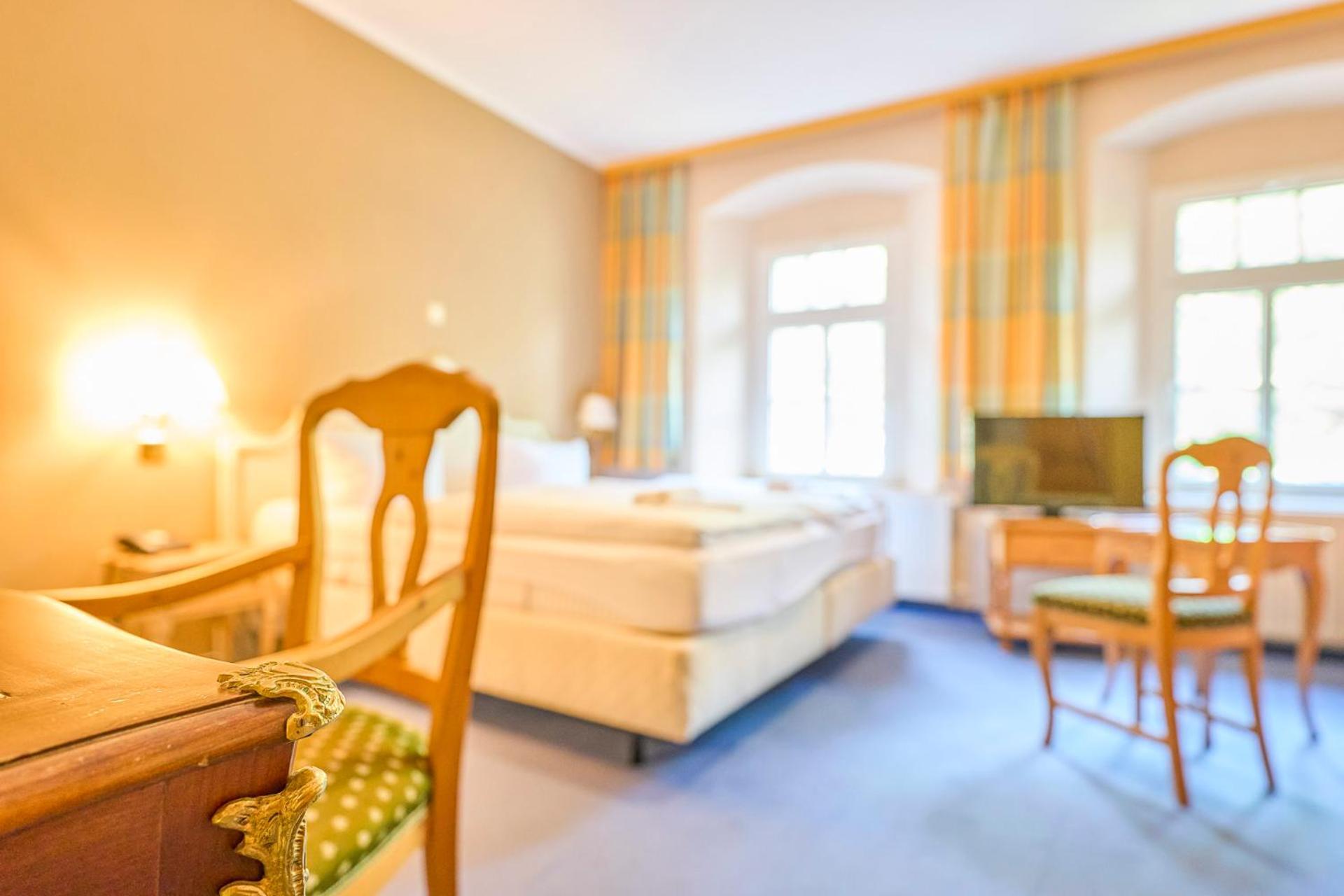 Hotel Bodeblick Thale Esterno foto