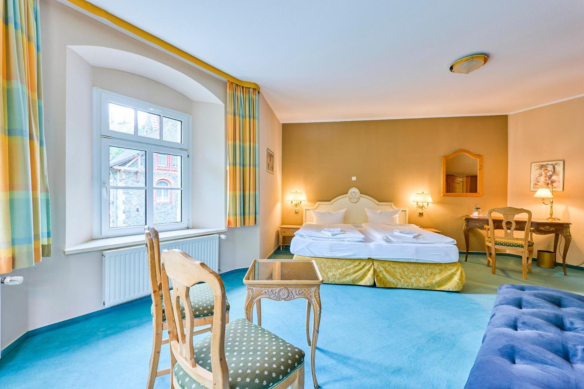 Hotel Bodeblick Thale Esterno foto