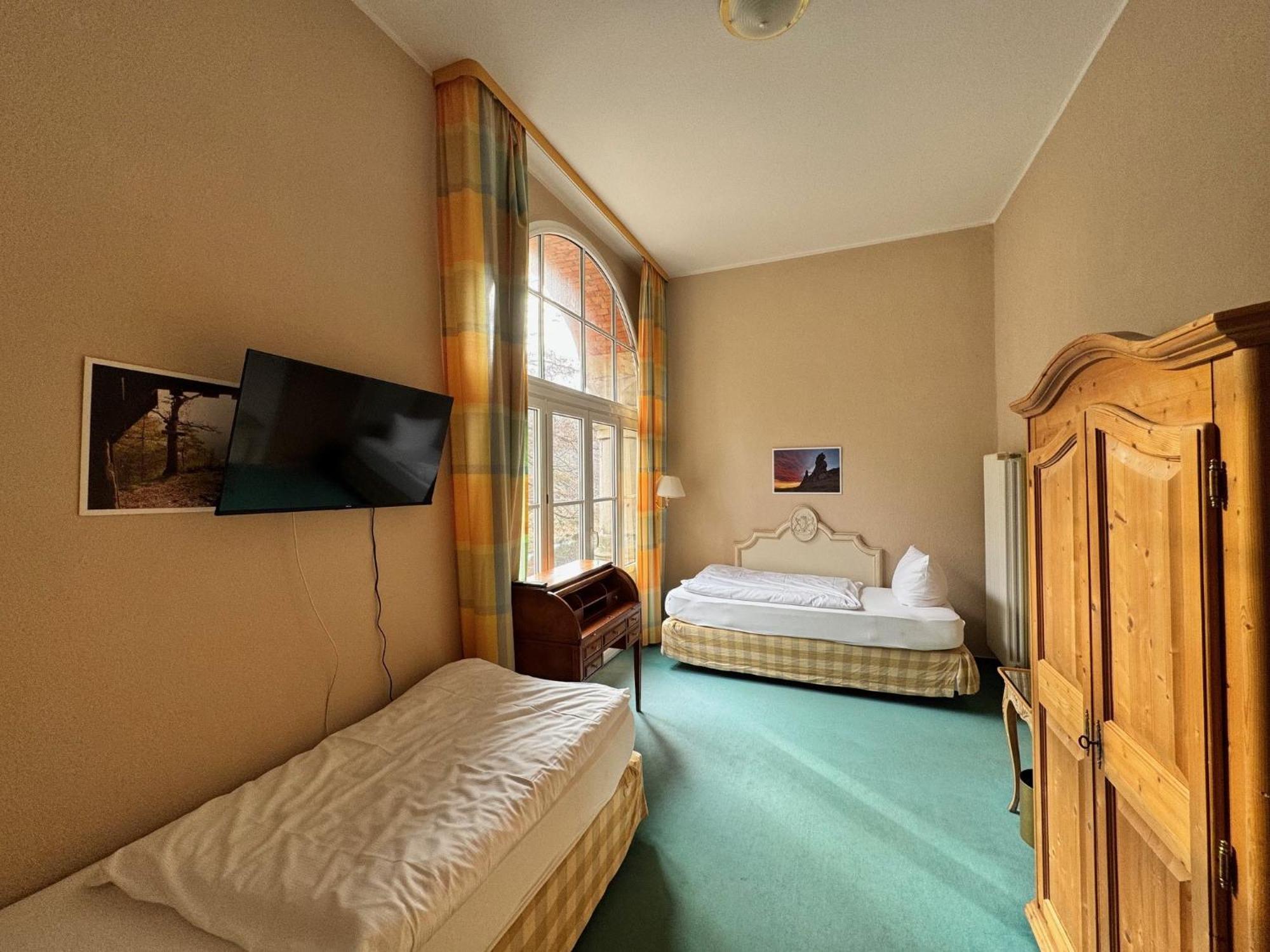 Hotel Bodeblick Thale Esterno foto