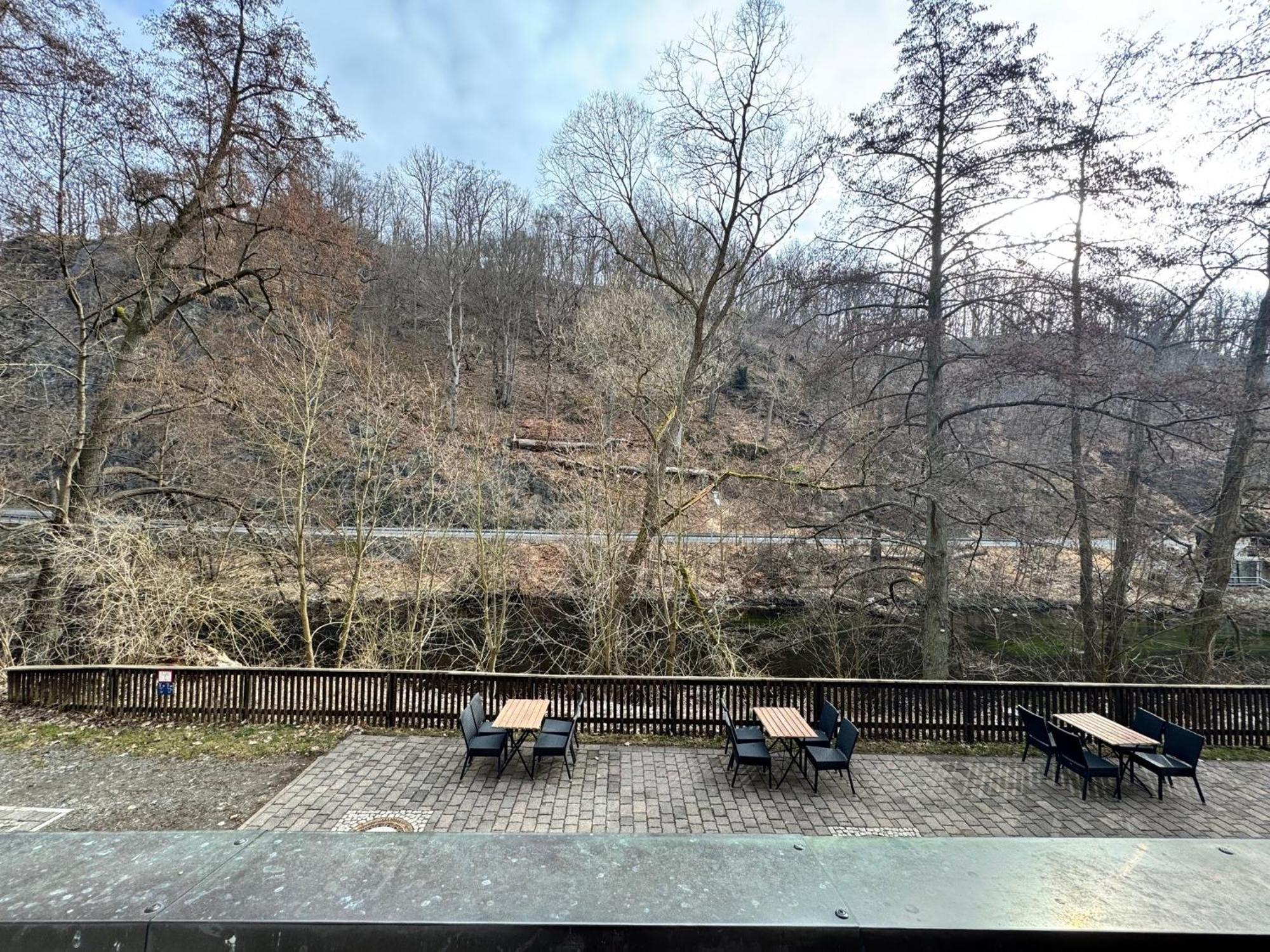 Hotel Bodeblick Thale Esterno foto